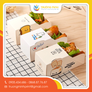 Hộp giấy đựng đồ ăn