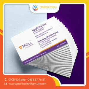 Card visit ngân hàng tp bank